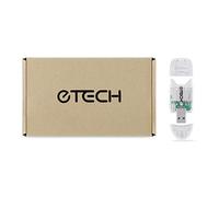 eTech Collection - Lector de tarjetas de memoria USB 2.0 SD/SDHC, compatible con SanDisk Kingston de 32 GB, 16 GB, 4 GB, 2 GB, SDHC, SD, MMC, Ultra SDHC, SDHC Extreme (solo lector de tarjetas, no para SDXC) 5Pack Crystal Clear