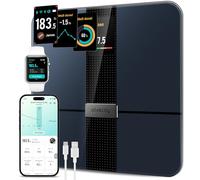 Etekcity Apex Smart WiFi - Báscula de grasa corporal, aprobada por la FSA HSA, báscula digital precisa Bluetooth para peso corporal, además de composición de salud IMC, agua, modo embarazo y bebé, 400