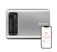 Etekcity Smart Food Nutrition - Báscula de cocina digital para bajar de peso, hornear, cocinar, calculadora de calorías, macro, ceto, grande, acero inoxidable