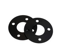 ETEKGVYVA Espaciador Ruedas Coche Adaptador Espaciador Rueda Coche PCD 4x100 CB 57,1 Mm para VW Universal 2 Piezas 3/5/8/12/15/20 Mm 4 Pernos Brida Adaptadora Espaciadora(12MM)