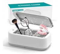 ETENTOUS Limpiador Ultrasonidos 48 kHz Ultrasonidos Limpieza 640 ml Ultrasonic Cleaner 40 W Limpiador Ultrasónico 360 Gafas Aparato Ultrasónico para Joyas Dentaduras Postizas