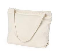 Etercycle Bolsa de lona para mujer, bolsa de hombro casual de gran capacidad, con bolsillo interior para escuela, compras, trabajo, viajes, White, L, Hobo