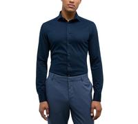 ETERNA Hombre Jersey Shirt Slim FIT 1/1 Dark Blue 44_H_1/1