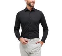 ETERNA Hombre Original Shirt Slim FIT 1/1 Black 40_H_1/1