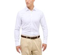 ETERNA Hombre Textured Shirt Slim FIT 1/1 White 42_H_1/1