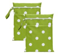 Eternal Beauty 2 paquetes de bolsas húmedas, Ola verde, Práctico
