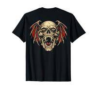 Eternal Decay Skull Gothic Vintage Streetwear (ON Back) Camiseta