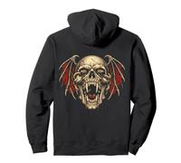 Eternal Decay Skull Gothic Vintage Streetwear (ON Back) Sudadera con Capucha