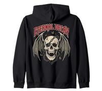 Eternal Decay Skull Gothic Vintage Streetwear (ON Back) Sudadera con Capucha