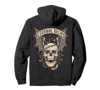 Eternal Decay Skull Gothic Vintage Streetwear (ON Back) Sudadera con Capucha