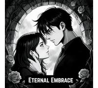 Eternal Embrace: A Dark Romance Coloring Book for Adults - Gothic Illustrations of Love, Longing & Moonlit Passion