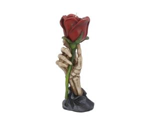 Eternal Flame Romantic Skeleton Hand Tealight Holder 20.5Cm NUEVO
