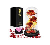 Eternal rose under glass - Rose from “Beauty and the Beast” - Decorative item - Gift for wife, mother, grandmother, girlfriend