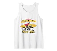 Eternal Summer Beach Vibes - Cita de sol y gráfico de surfista Camiseta sin Mangas