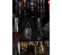 Eternal Thirst Journal: 200 pages of dark-mode lined paper in a 6×9″ format-perfect for your nocturnal secrets