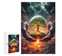 Eternal Tree: The Balance of Nature Puzzle De 1000 Piezas Rompecabezas para Adultos Rompecabezas 1000 Piezas para Adultos para Amantes O Amigos Rompecabezas Imposable 1000 PCS