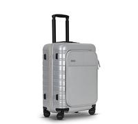 ETERNITIVE - E+ Maletas de Viaje Cabina I Maleta Viaje de Policarbonato I Tamaño: 54 x 37 x 25 cm I Maleta Rígida con Cerradura de Huella Digital I Maleta Viaje con Ruedas 360° y PowerBank I Gris
