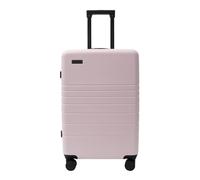 ETERNITIVE E3 Pro Maleta Grande 97 L policarbonato TSA 75 cm Rosa | Maleta grande de 97 L para viajes largos en familia, 4,7 kg; dos bolsillos con cremallera y forro «peach skin»