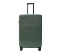 ETERNITIVE E3 Pro Maleta Mediana 60 L policarbonato TSA 66 cm Verde | Maleta mediana de 60 L para viajes de 1 a 2 semanas, 3,7 kg; dos bolsillos con cremallera, forro «peach skin» y acabado mate