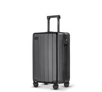 ETERNITIVE - Maleta de Viaje Cabina | Maleta Rígida de ABS | Tamaño: 55 x 35,5 x 23 cm 37L | Maleta con Cerradura TSA | Equipaje de Mano con 4 Ruedas 360° | Negro