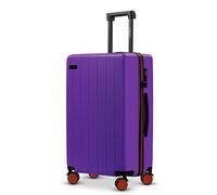 ETERNITIVE - Maleta Mediana | Maleta Rígida de ABS | Tamaño: 65,5 x 43,5 x 26,5 cm | Capacidad: 60L | Maleta Viaje con Cerradura TSA | Maleta Viaje con Ruedas 360° | Morado