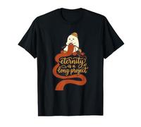 Eternity es un Proyecto Largo: Ghost Ghostly Knitting Halloween Camiseta gráfica económica