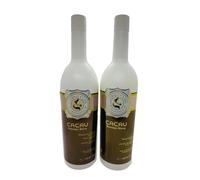 Eternity Liss Kit de cuidado del cabello Cacau brillo brasileño (2 x 1 litro)