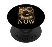 Eterno Ahora Tiempo Zen Mindfulness Presente Momento PopSockets PopGrip Adhesivo