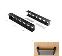 Eterspr Laptop Untertisch Halterung, Soporte Bajo Mesa de Pared, para Portátil Tableta Teclado Router, para Dispositivos con Grosor