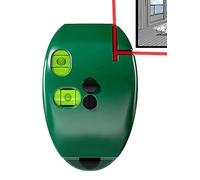 Eteslot Báscula láser 90 Grados, Nivel láser, Nivel láser línea Cruzada autonivelante vercon líneas horizontales y Verticales, Forma ratón portátil Ver