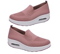 Eteslot Zapatos Ortopédicos Mujer, Zapatillas Ortopédicas con Aire, Zapatillas Ortopédicas para Mujer, Zapatillas con Plataforma Ortopédica para Caminar