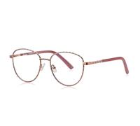 ETETGVG Espejo literario de metal ovalado para mujer, con marco grande, anti-gafas (5)