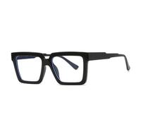 ETETGVG Gafas de sol de tendencia para mujer y hombre, gafas de moda transparentes (1)