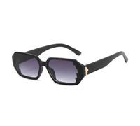 ETETGVG Gafas de sol para mujer y hombre, estilo vintage, rectangulares, para conducir, UV400 (TTYJ332-3)
