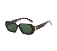 ETETGVG Gafas de sol para mujer y hombre, estilo vintage, rectangulares, para conducir, UV400 (TTYJ332-5)