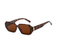 ETETGVG Gafas de sol rectangulares vintage para mujer y hombre, para conducir, UV400 (TTYJ332-6)