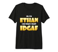 Ethan Costume Idgaf Funny Meme Halloween Costume For Ethans Camiseta Premium