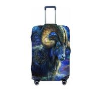 Ethebre Fundas elásticas para equipaje, diseño de ovejas de fantasía, a prueba de polvo, resistente a los arañazos, protector elástico para equipaje para viajes de negocios, viajes, Fantasy Sheep