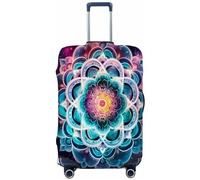 Ethebre Galaxy Space - Fundas elásticas para equipaje, diseño de mandala bohemio, a prueba de polvo, resistente a los arañazos, protector de equipaje elástico para viajes de negocios, Galaxy Space