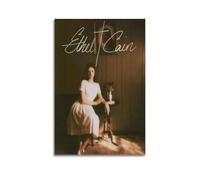 ETHEL CAIN - Póster limitado firmado con portada de álbum, póster de portada musical, pop hip hop, rap, cantante, estrella, arte de pared, lienzo estético para decoración de dormitorio de niñas y