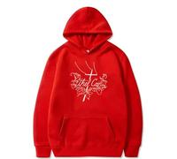 Ethel Cain - Sudaderas con capucha y logotipo de Willoughby Tucker Forever Tour Merch para mujeres y hombres, sudaderas de manga larga a la moda, rosso, 3XL