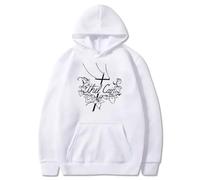 Ethel Cain - Sudaderas con capucha y logotipo de Willoughby Tucker Forever Tour Merch para mujeres y hombres, sudaderas de manga larga a la moda, blanco, L