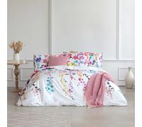 Ethere Funda nórdica 100% algodón 200 hilos con estampado floral 200x200 cm