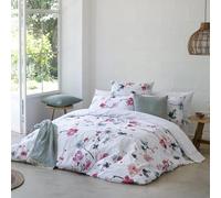 ETHERE Funda nórdica CERENES Cama 90 cm, Funda edredón 150x220, 100% algodón 200 Hilos, extrasuave. Cierre con Botones Ocultos.