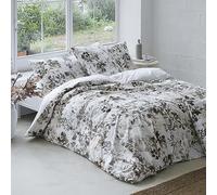 ETHERE Funda nórdica Romain Cama 80 cm, Funda edredón 140x200, 100% algodón 200 Hilos, extrasuave. Cierre con Botones Ocultos.