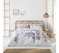 ETHERE MAISON Funda nórdica Chambery Cama 120 cm - 200x200 cm, algodón 200 Hilos. Cierre con Corchetes.