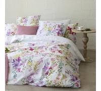ETHERE MAISON Funda nórdica Floralink Cama 120 cm - 200x200 cm, algodón 200 Hilos. Cierre con Corchetes.