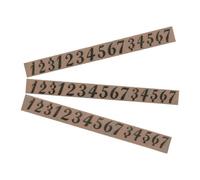 Ethereal Drum Note Sticker - Adhesive Labels for Steel Tongue Drum | 3X Large Font PVC Decals with Strong Adhesion, Replacement Parts for Quick Note Identification, Music Instrument Accessories