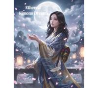 Ethereal Kimono Dreams Japanese Fantasy Coloring Book for Adults: Elegant Kimono Women in Dreamlike Japanese Fantasy Worlds Relaxing Art Therapy Coloring for Women