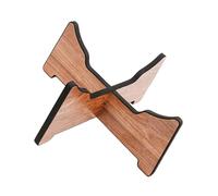 Ethereal - Soporte de madera para tambor, soporte para instrumentos, estilo moderno de estudio, diseño de marco abierto en ángulo + estructura estable de pie, material de madera maciza, aleta duradera